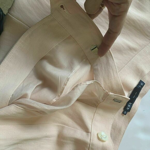 RALPH LAUREN WOMEN FLAT PINK BERMUDA SHORTS SIZE 10 - Picture 7 of 11